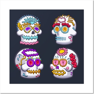 Sugar Skulls Posters and Art